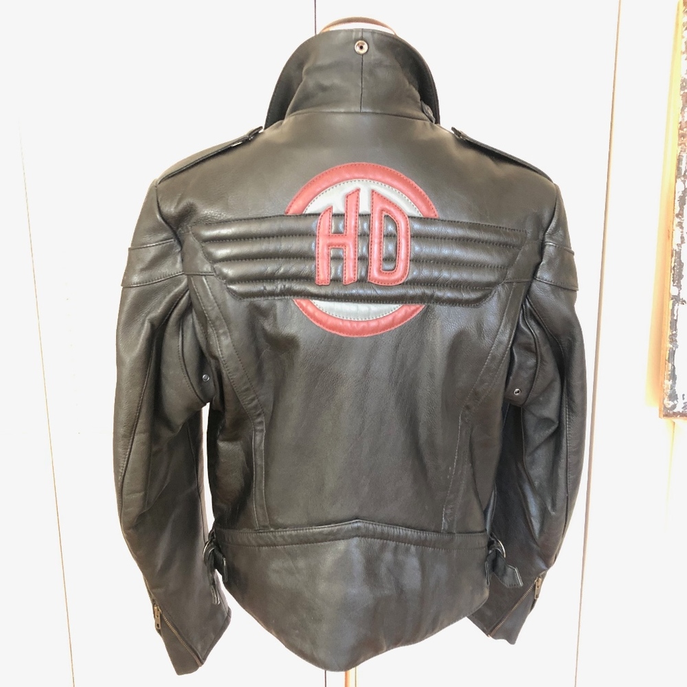 Harley Davidson Leather Jacket, Size 42